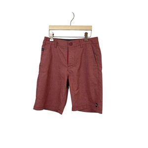 Rip Curl Men'se Chino Boardwalk Shorts Size 25 Dusty Red Casual Summer